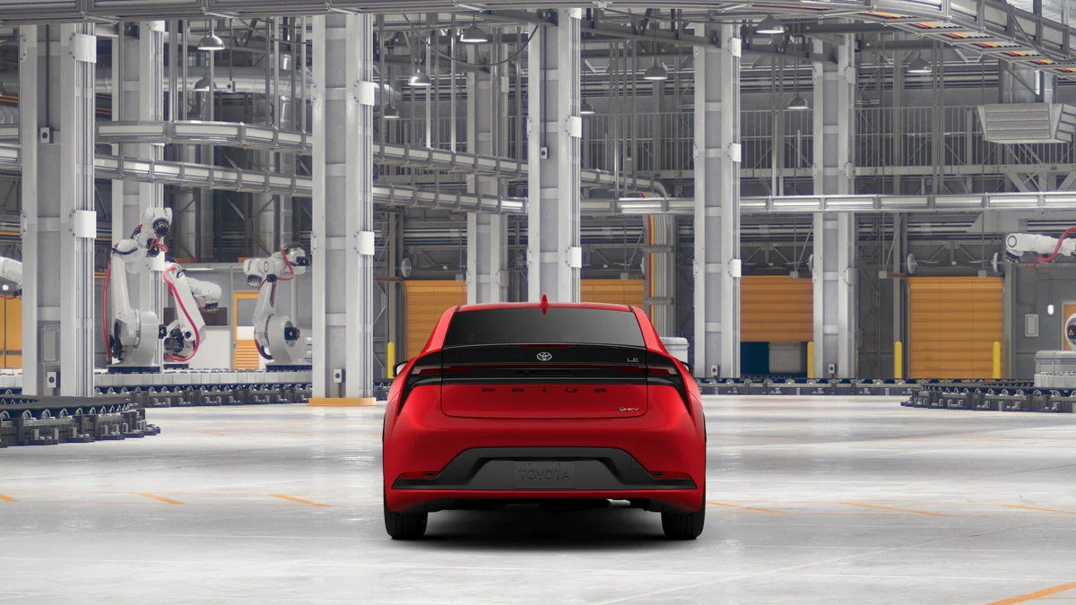 New 2026 Supersonic Red Toyota LE image 8