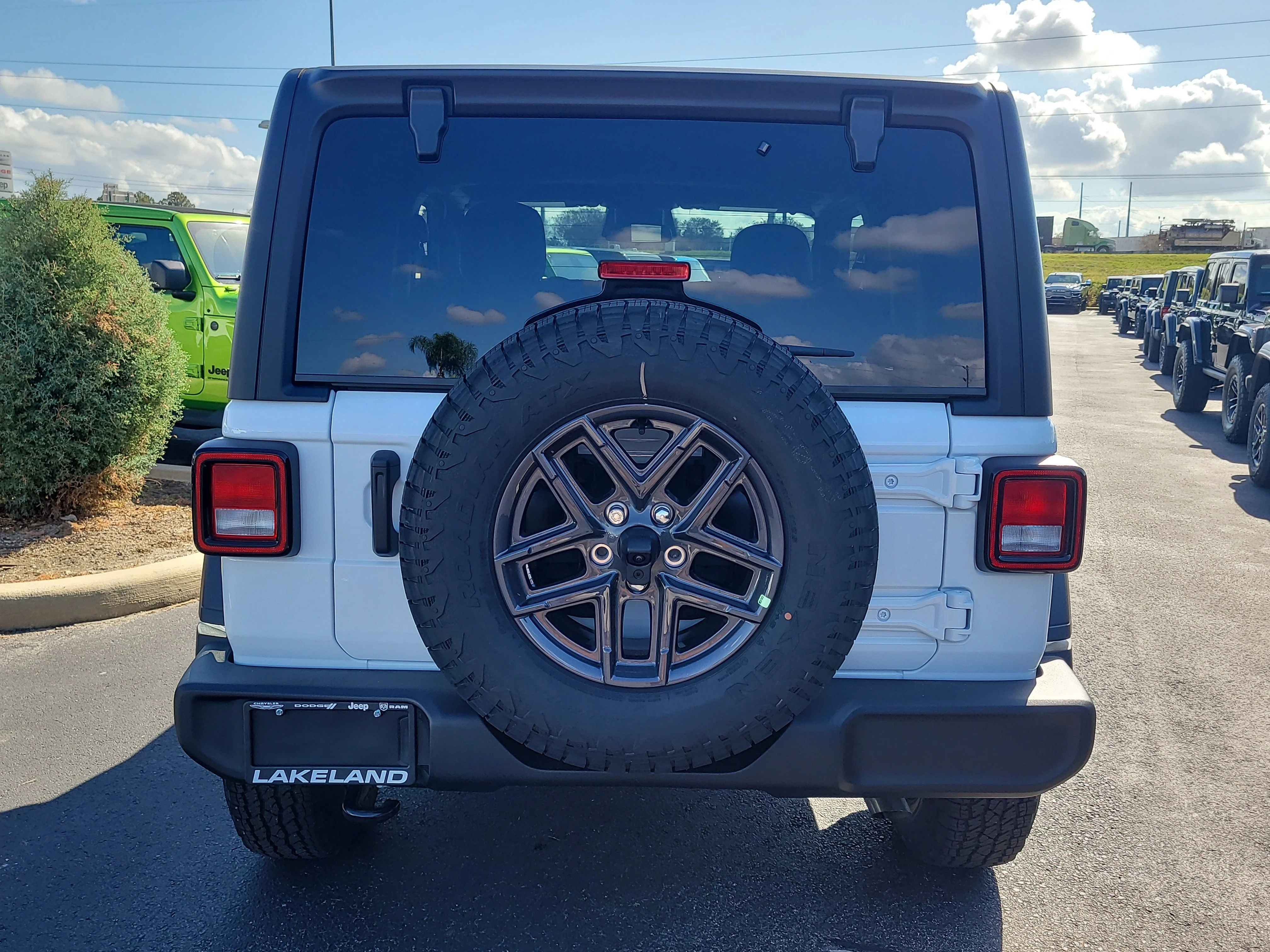 New 2026 Bright White Clearcoat Jeep Sport S image 5
