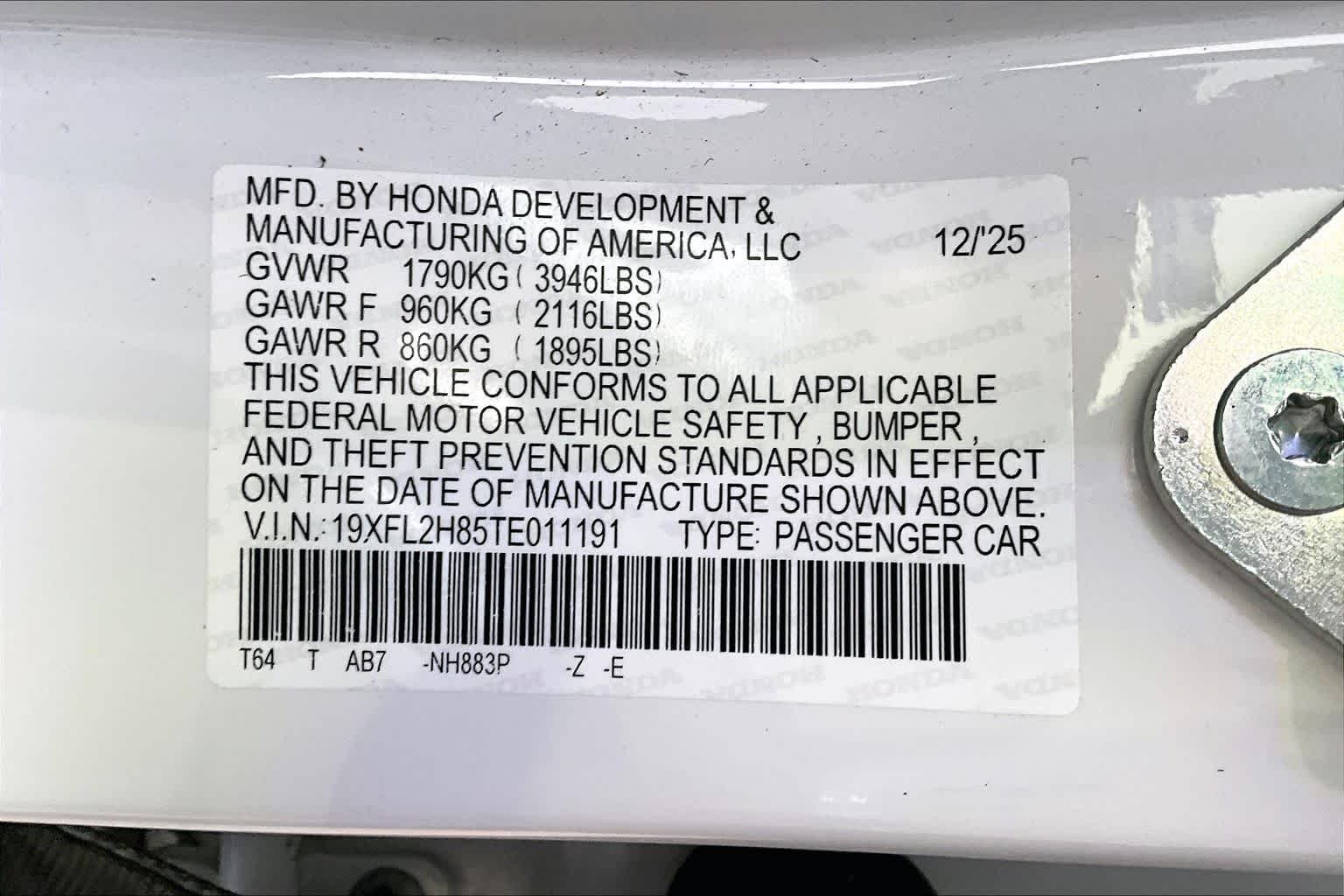Used 2026 Platinum White Pearl Honda Sport image 33