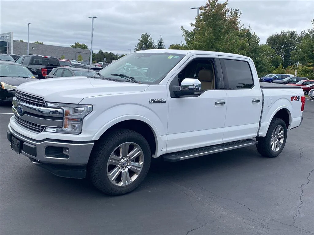 Used 2020 Oxford White Ford LARIAT image 7