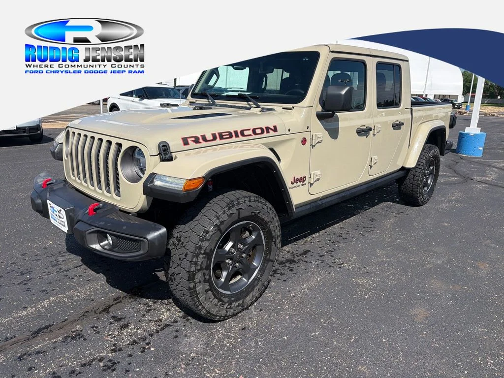 Used 2022 Beige Jeep Rubicon image 1