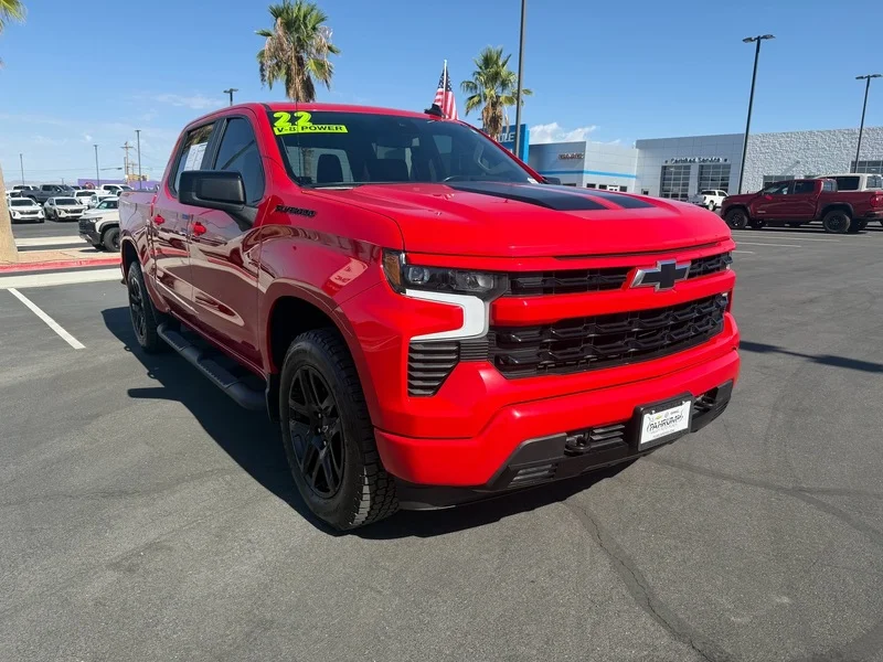 Used 2022 Red Hot Chevrolet RST image 1