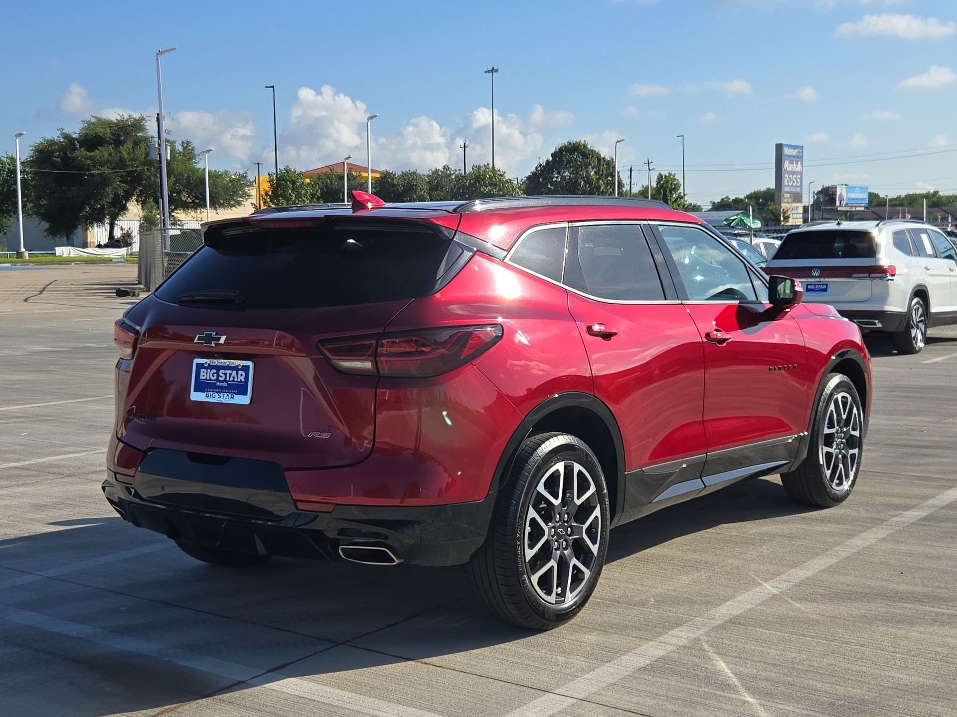 Used 2025 Radiant Red Tintcoat Chevrolet RS image 3