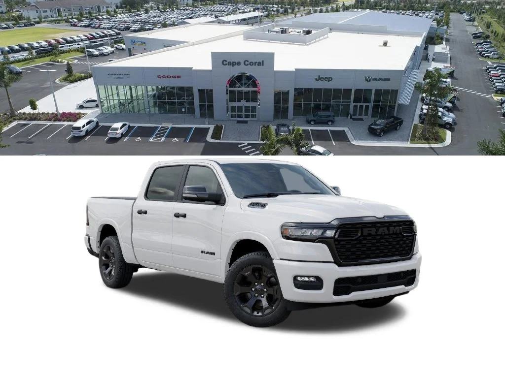 New 2027 Bright White Clear-Coat Exterior Paint RAM Big Horn/Lone Star image 5