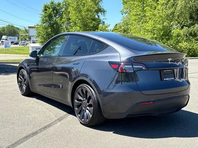 Used 2024 Gray Tesla Performance image 2