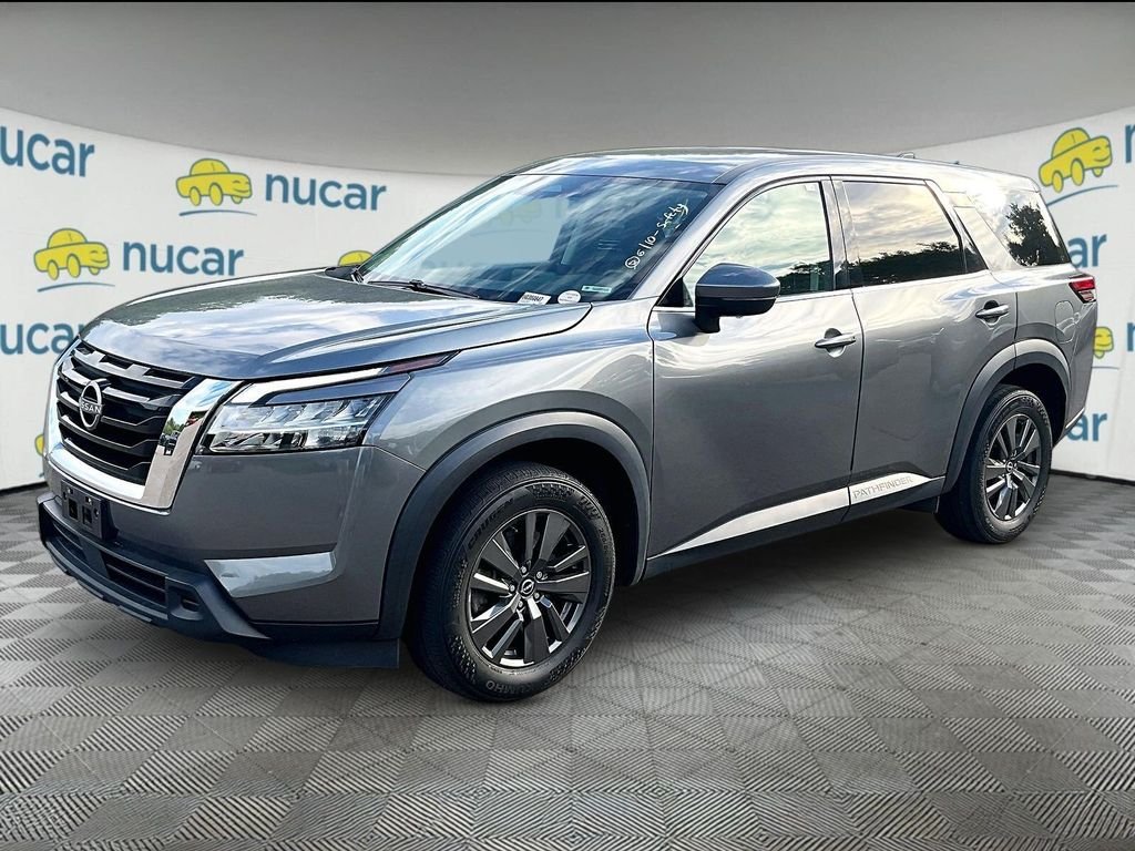 Used 2022 Gray Nissan S image 3