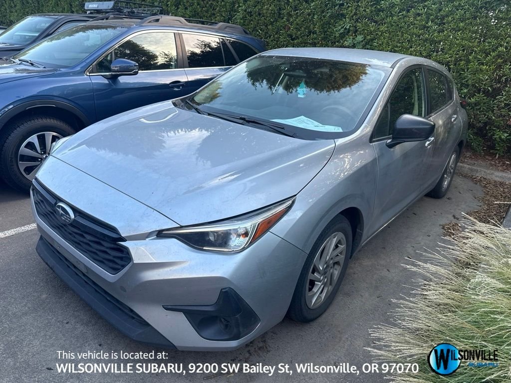 Used 2024 Silver Subaru Base image 1