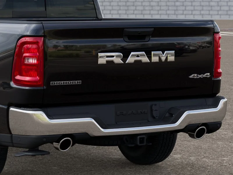 New 2026 Diamond Black Crystal Pearl-Coat Exterior Paint RAM Big Horn image 13