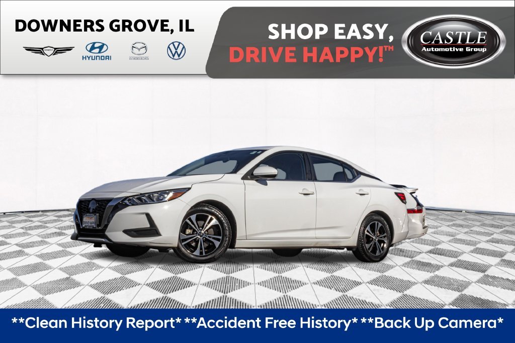 Used 2023 White Nissan SV image 1