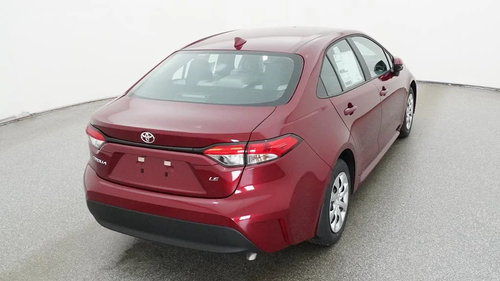 New 2026 Ruby Flare Pearl Toyota LE image 22