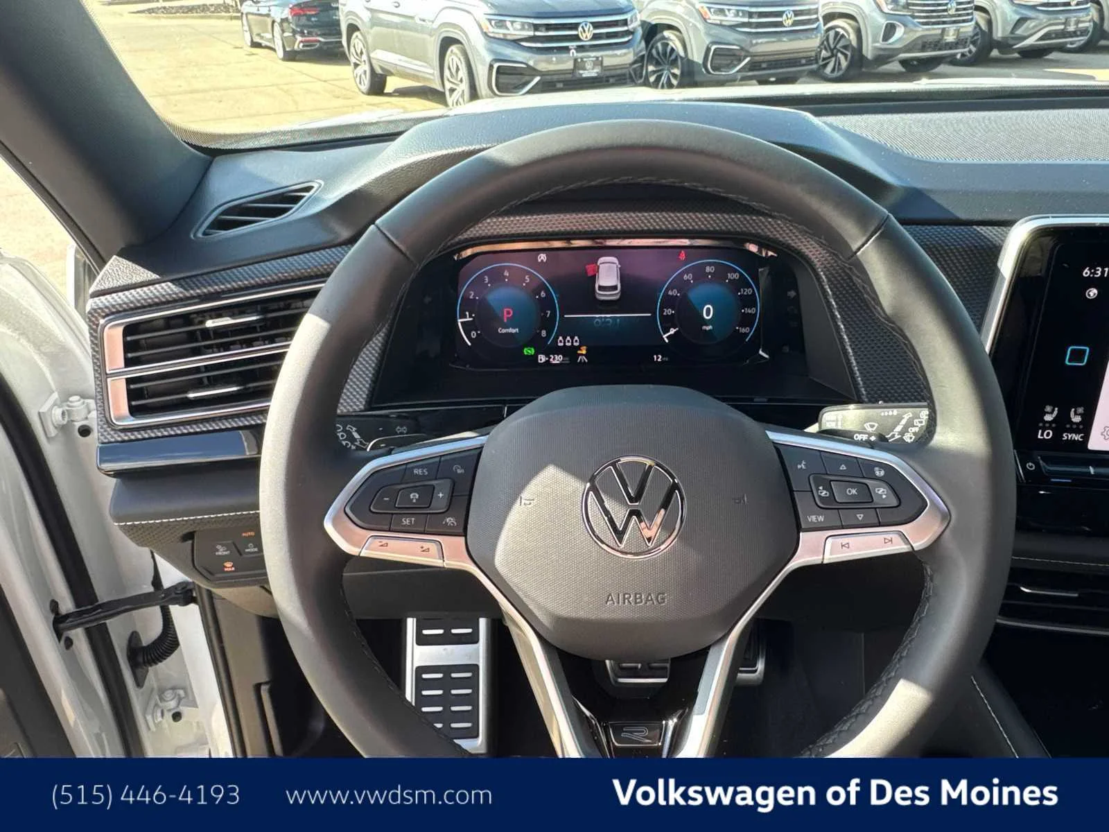 New 2026 Opal White Pearl Volkswagen 2.0T SEL Premium R-Line image 14
