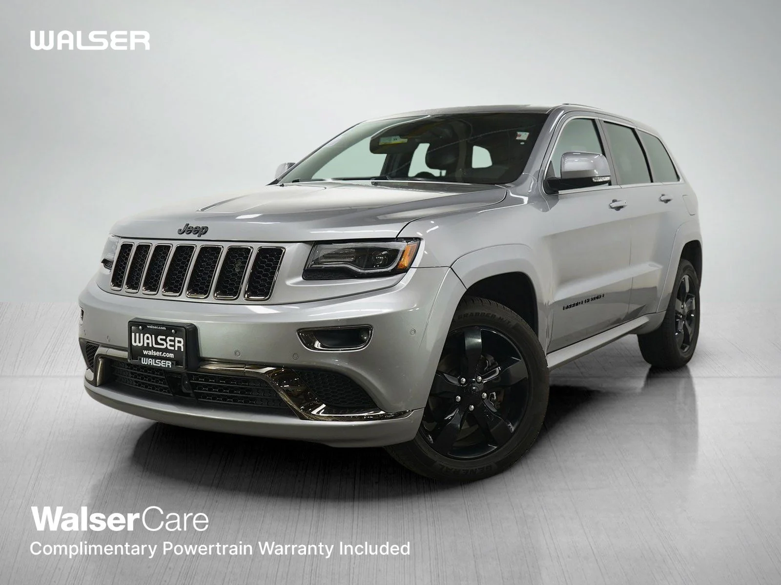 Used 2015 Billet Silver Metallic Clearcoat Jeep High Altitude image 1
