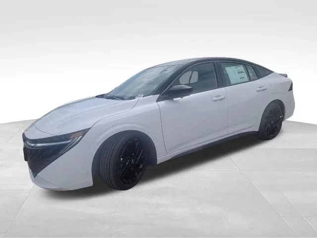 New 2027 Aspen White TriCoat / Super Black Two-tone Nissan SR Midnight Edition image 3