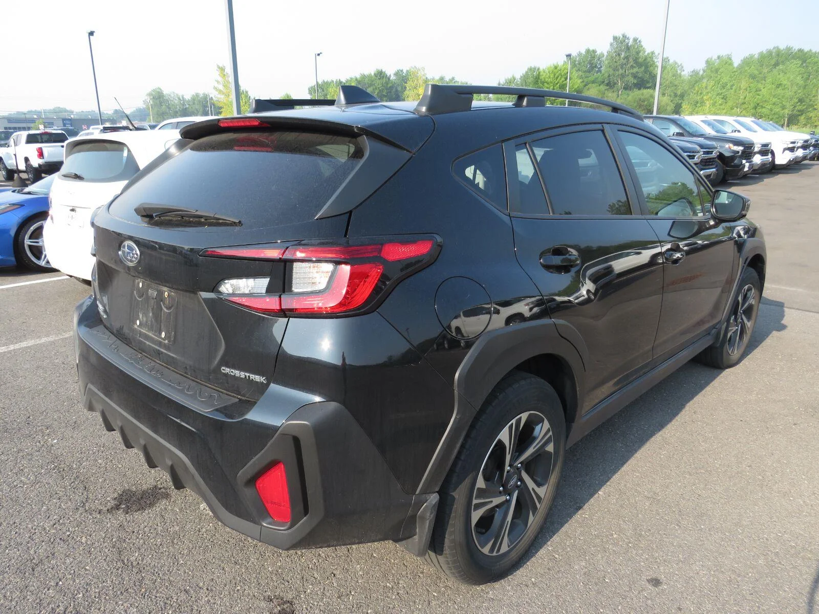 Used 2024 Crystal Black Silica Subaru Premium image 7