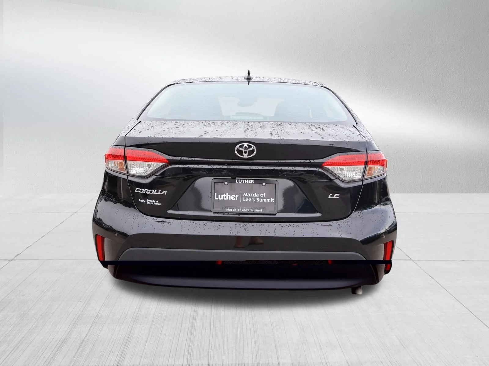 Used 2025 Midnight Black Metallic Toyota LE image 6