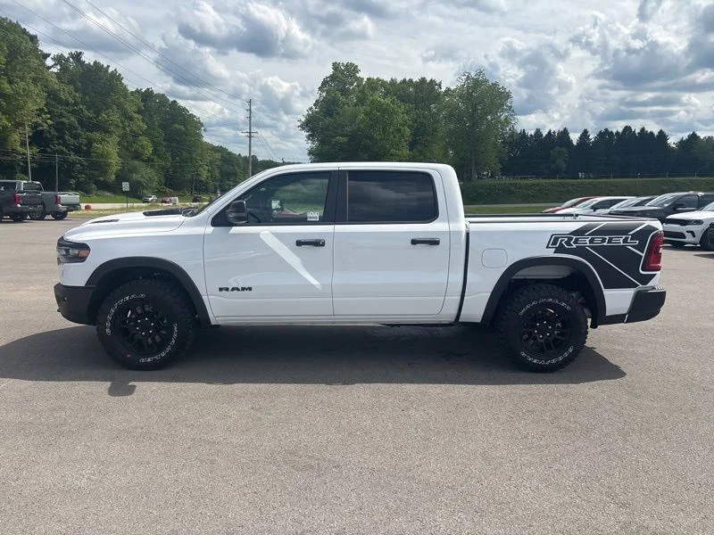 New 2026 Bright White Clear-Coat Exterior Paint RAM Rebel image 6