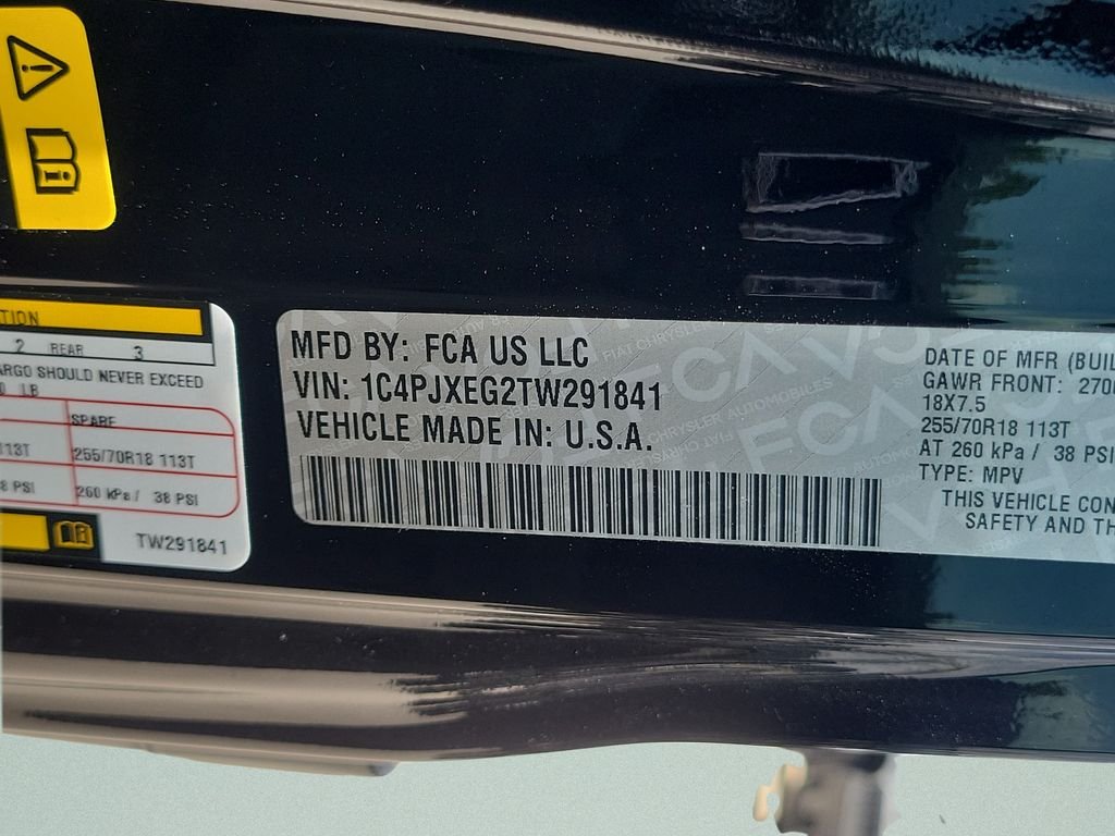 New 2026 Black Clear-Coat Exterior Paint Jeep Sahara image 26