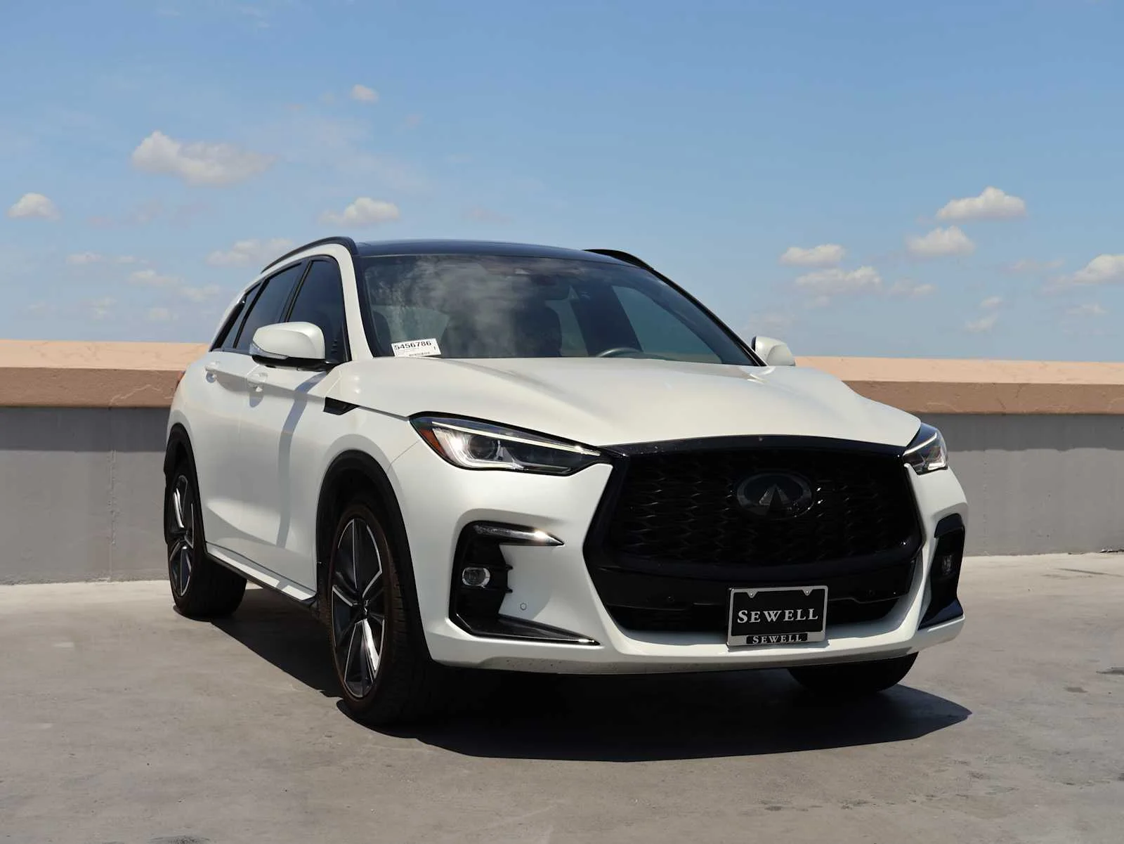 Certified Used 2023 Radiant White INFINITI SPORT image 4