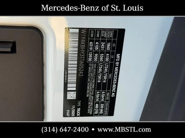 2026 Mercedes-Benz Sprinter Cargo Van Base - Photo 17