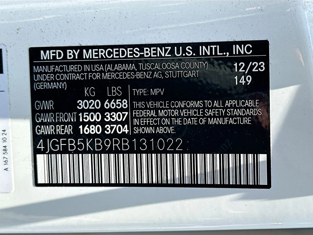 Certified Used 2024 Polar White Mercedes-Benz GLE 450 image 33