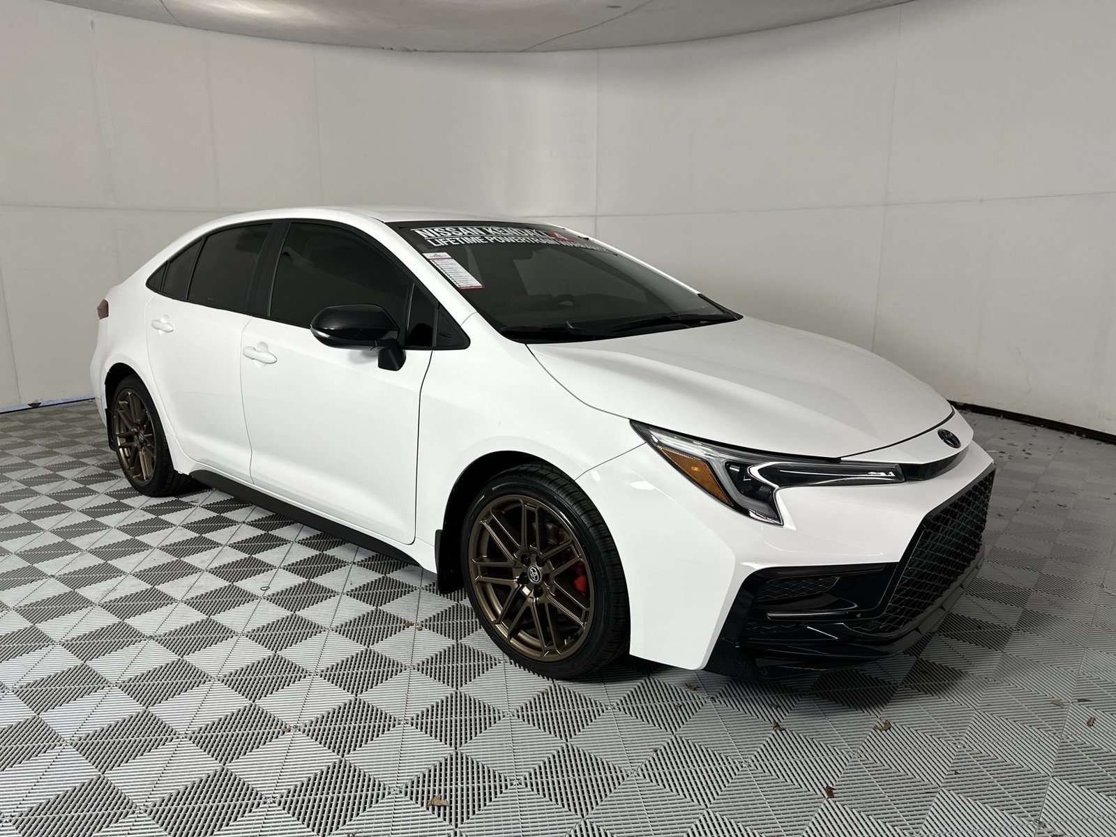 Used 2024 White Toyota SE Nightshade image 2