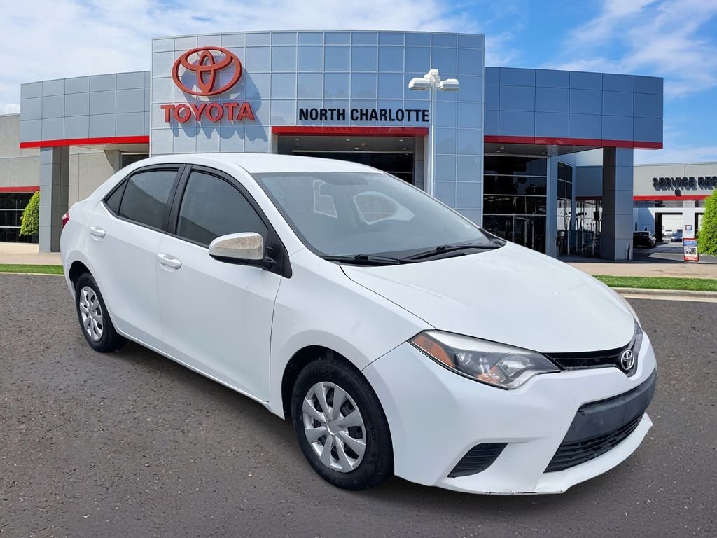 Used 2014 Toyota Corolla LE Eco with VIN 5YFBPRHE3EP027313 for sale in Huntersville, NC
