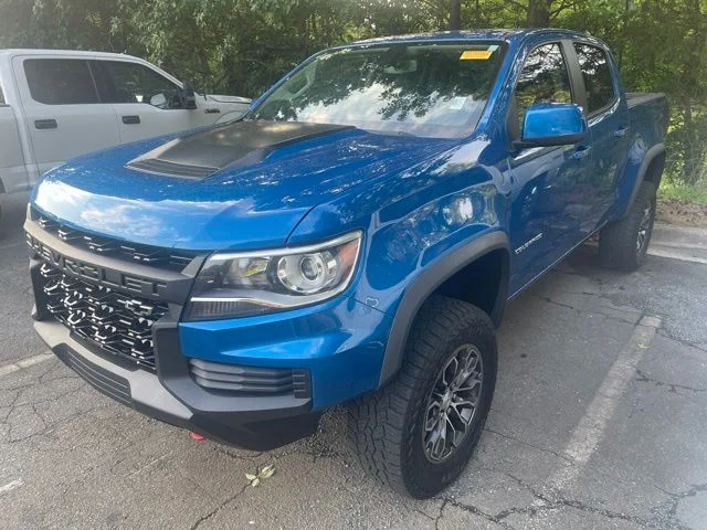 Used 2022 Blue Chevrolet ZR2 image 1