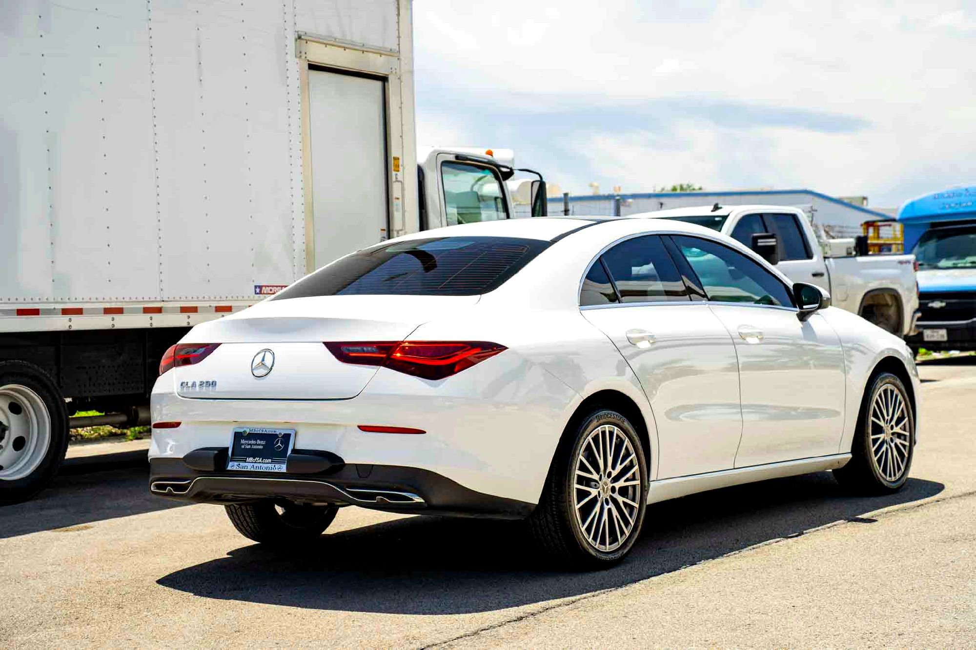 Used 2025 Polar White Mercedes-Benz CLA 250 image 5