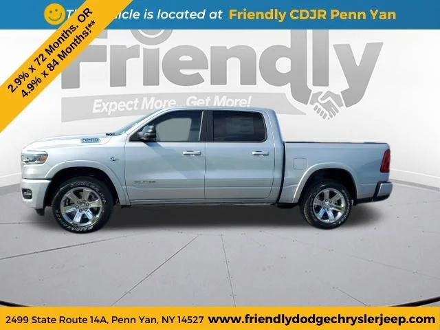 New 2026 Silver Zynith Exterior Paint RAM Big Horn/Lone Star image 2