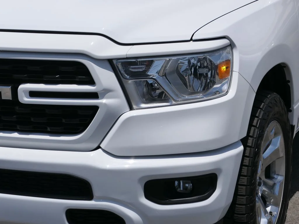 Used 2022 Bright White Clear Coat Ram Big Horn image 8