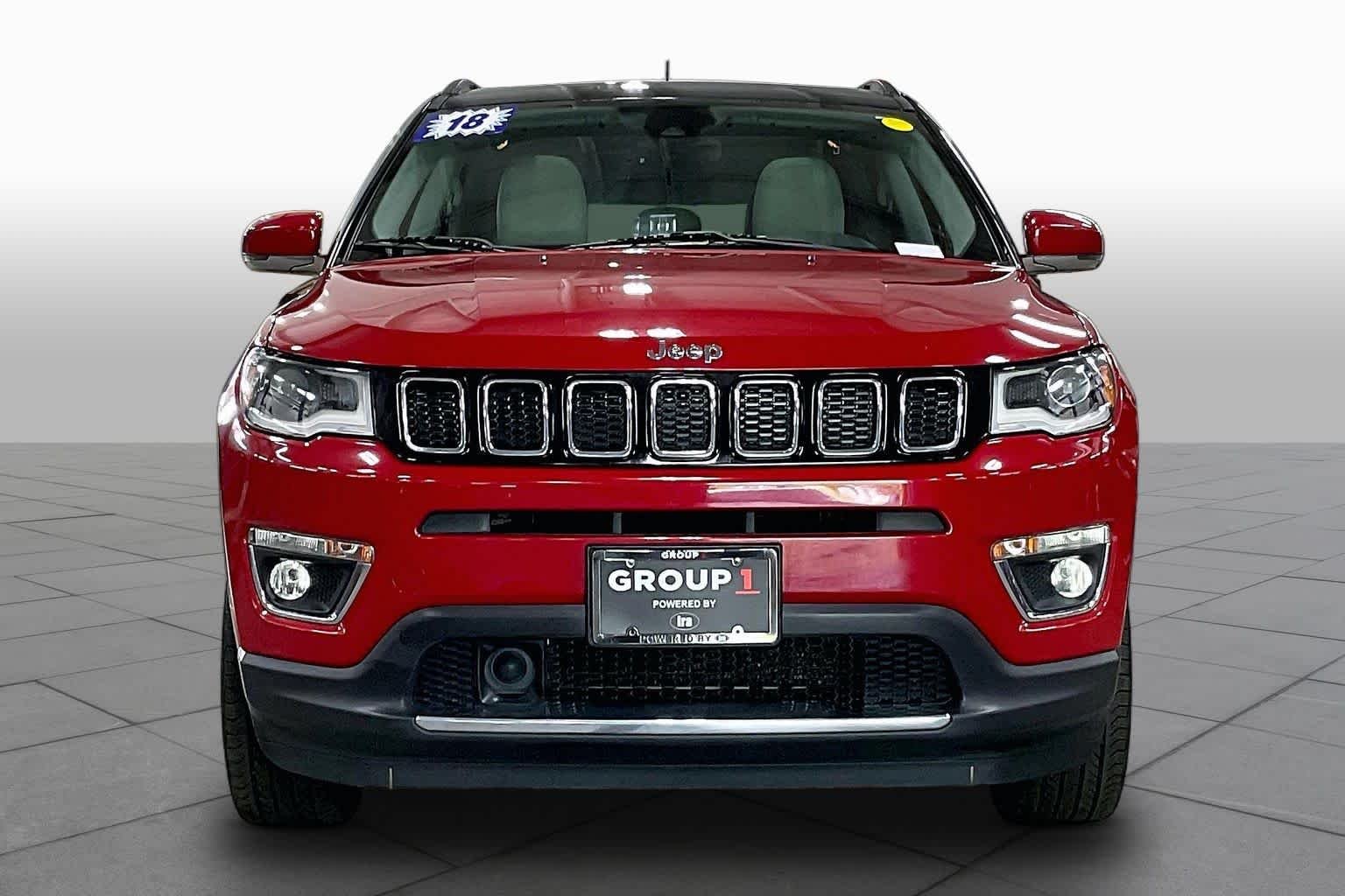 Used 2018 Redline Pearlcoat Jeep Limited image 4