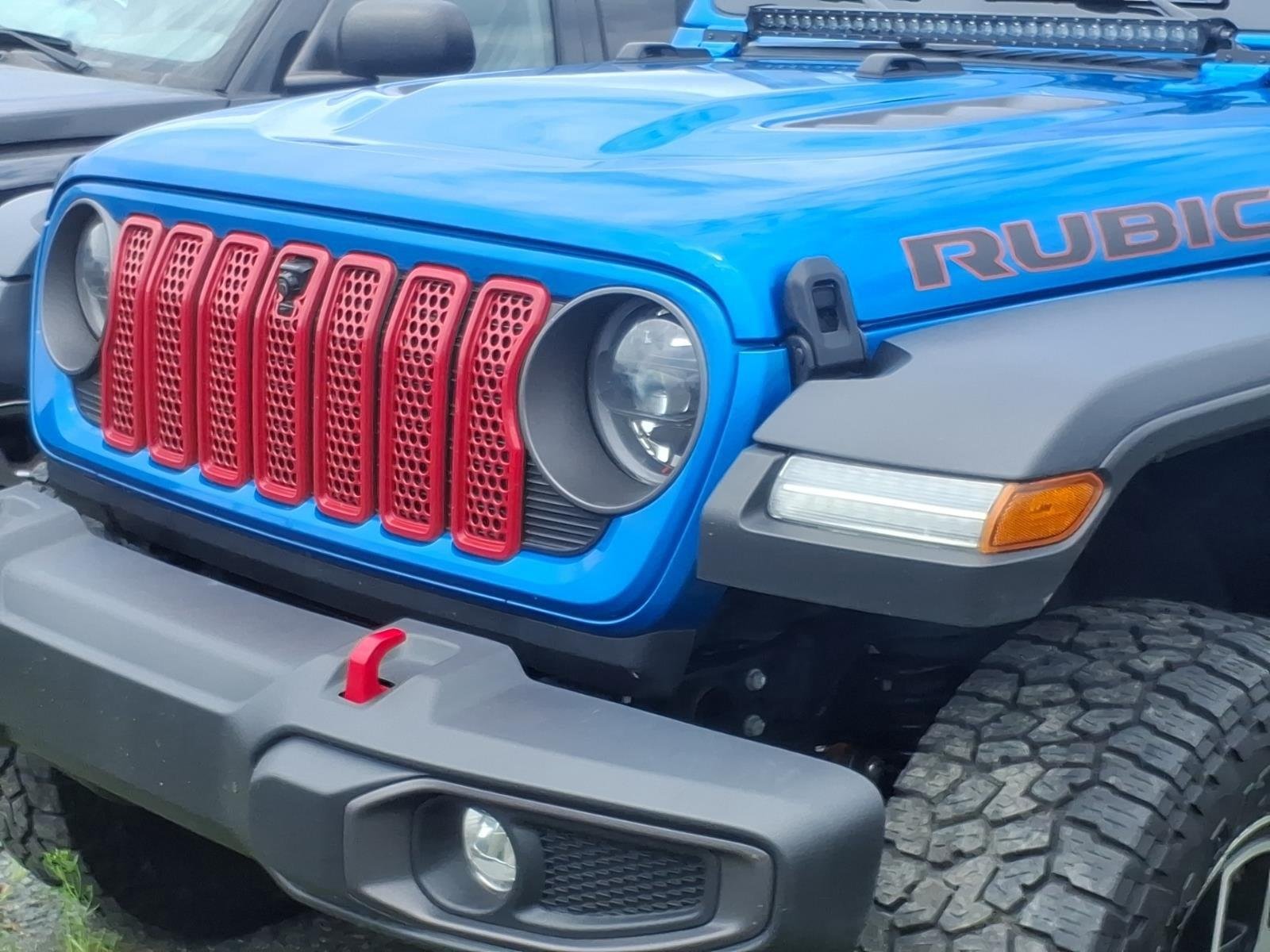 Used 2024 Hydro Blue Pearlcoat Jeep Rubicon image 2