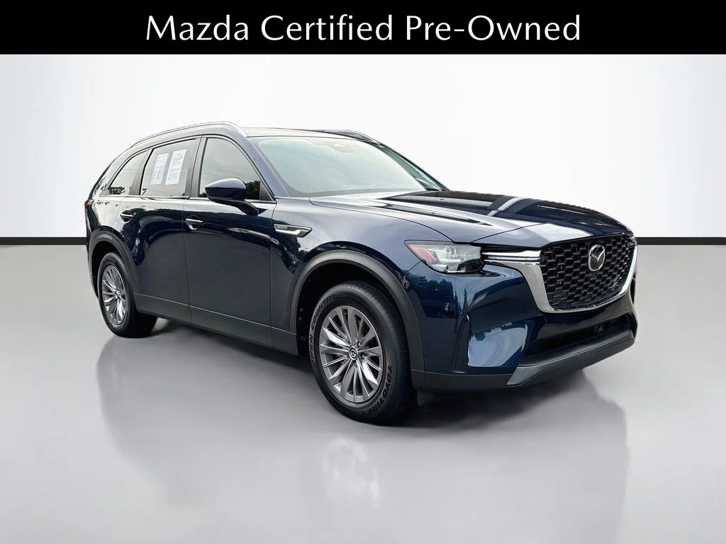 Certified Used 2025 Crystal Blue Mazda 3.3 Turbo Select image 1