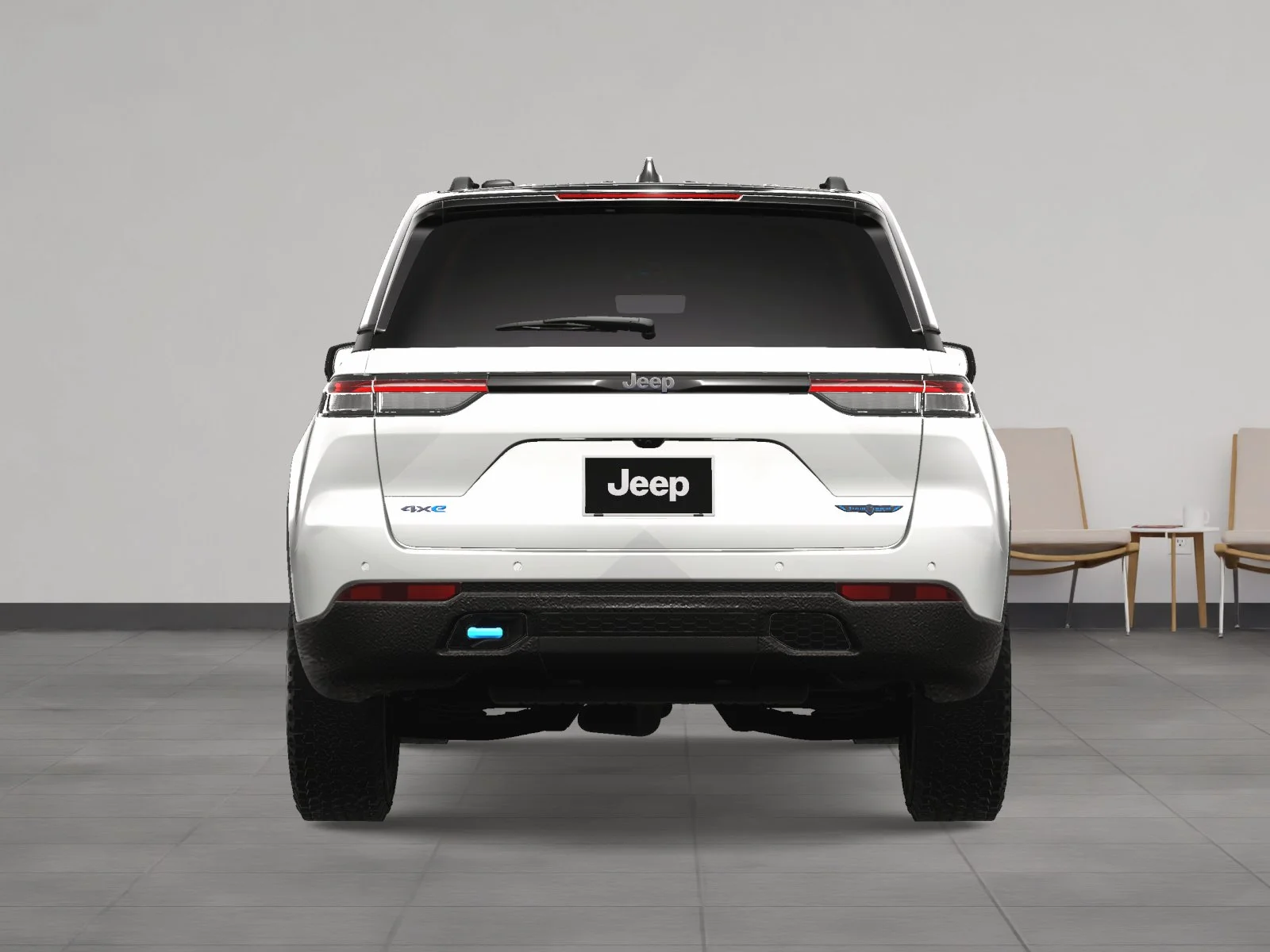 New 2024 Bright White Clearcoat Jeep Trailhawk 4xe image 39
