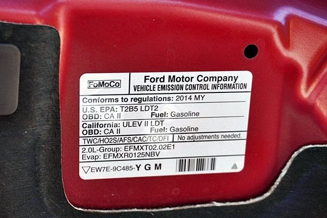 Used 2014 Red Ford Titanium image 34