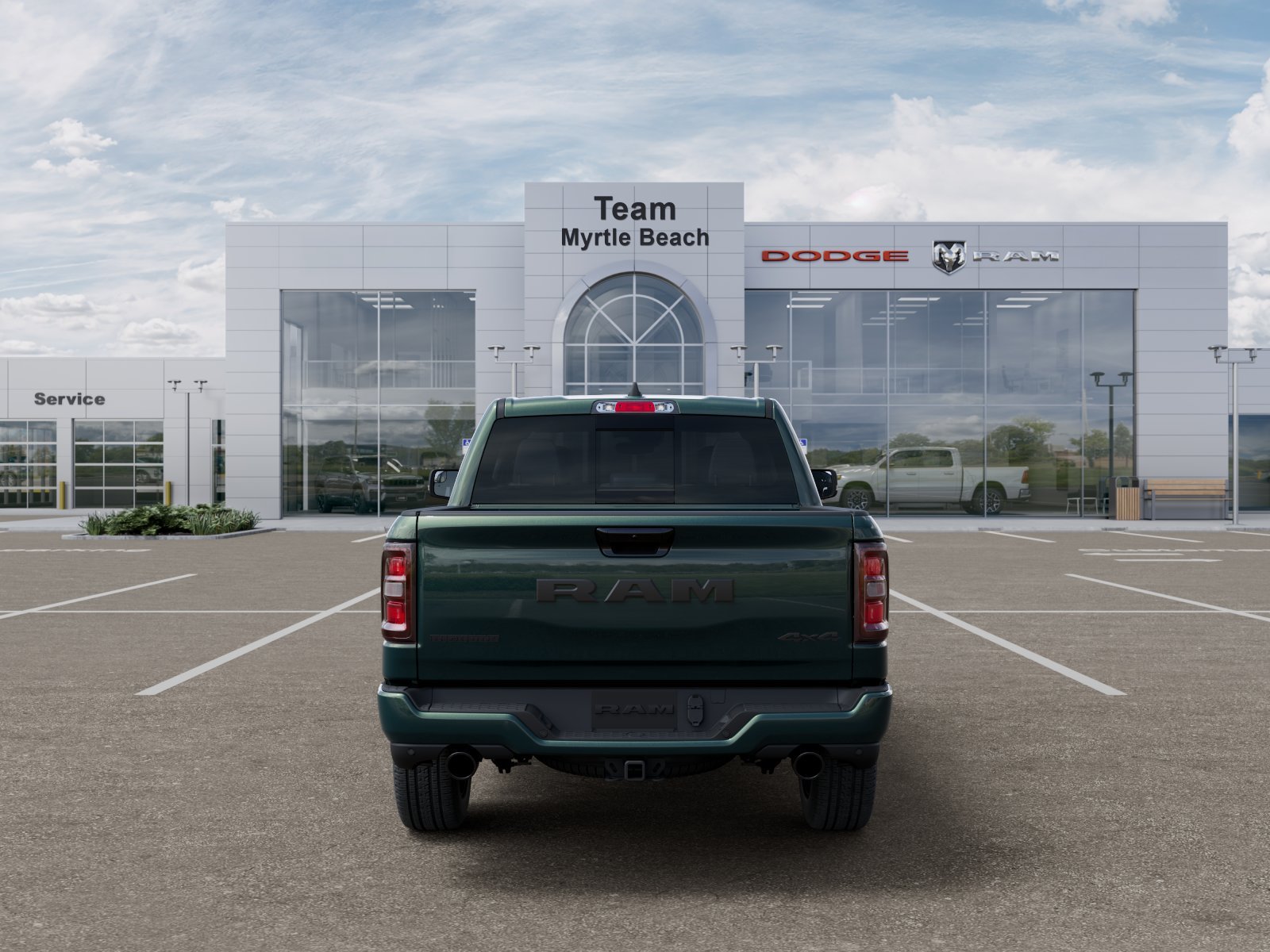 New 2026 Serrano Green Metallic RAM Big Horn/Lone Star image 33