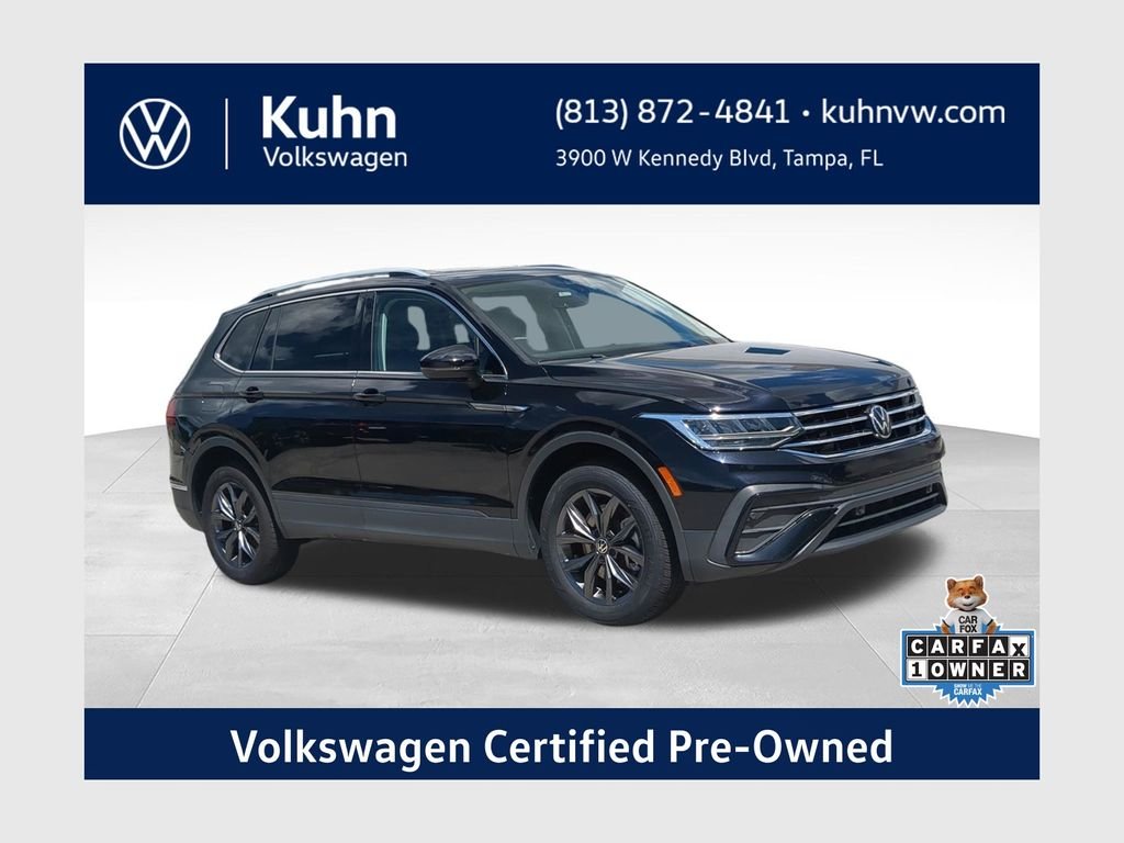 Certified Used 2023 Black Volkswagen 2.0T SE image 1