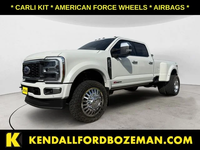 Certified Used 2025 White Metallic Ford Platinum image 1