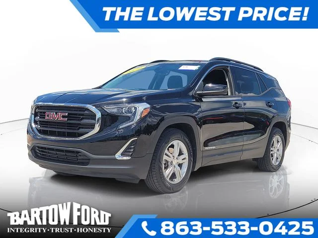 Certified Used 2020 Black GMC SLE image 1