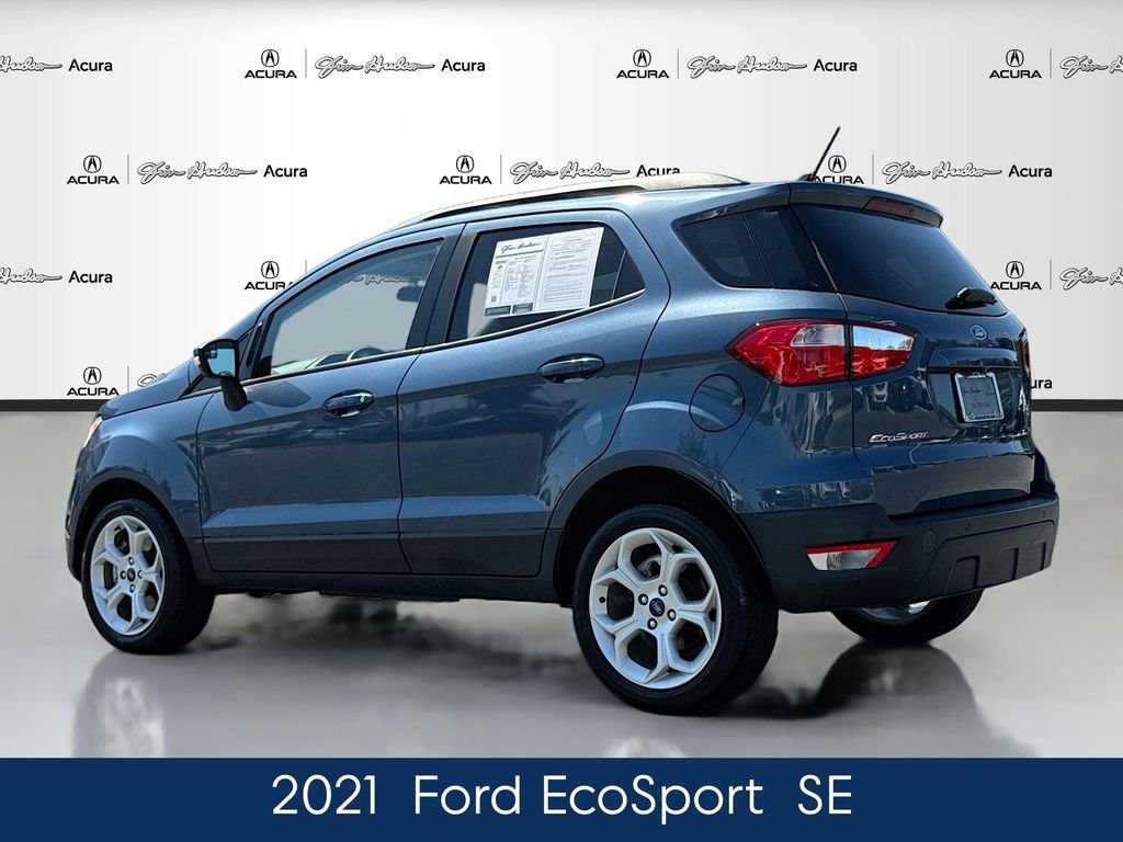 Used 2021 Blue Ford SE image 5
