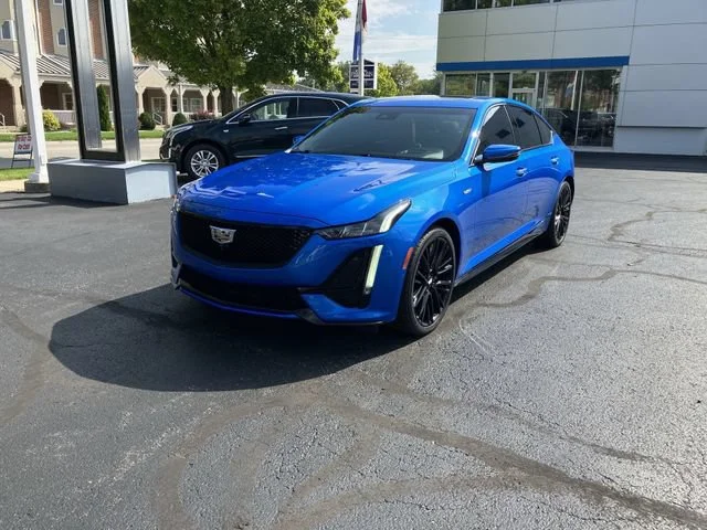 Certified Used 2024 Coastal Blue Metallic Cadillac V-Series image 4