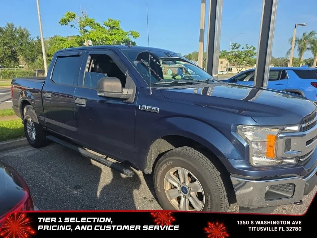 Used 2020 Blue Ford XLT image 2