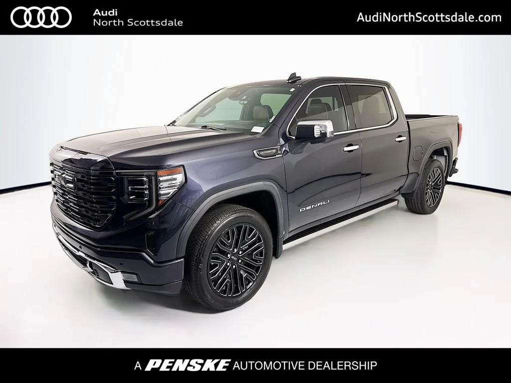 Used 2022 Silver GMC Denali Ultimate image 1