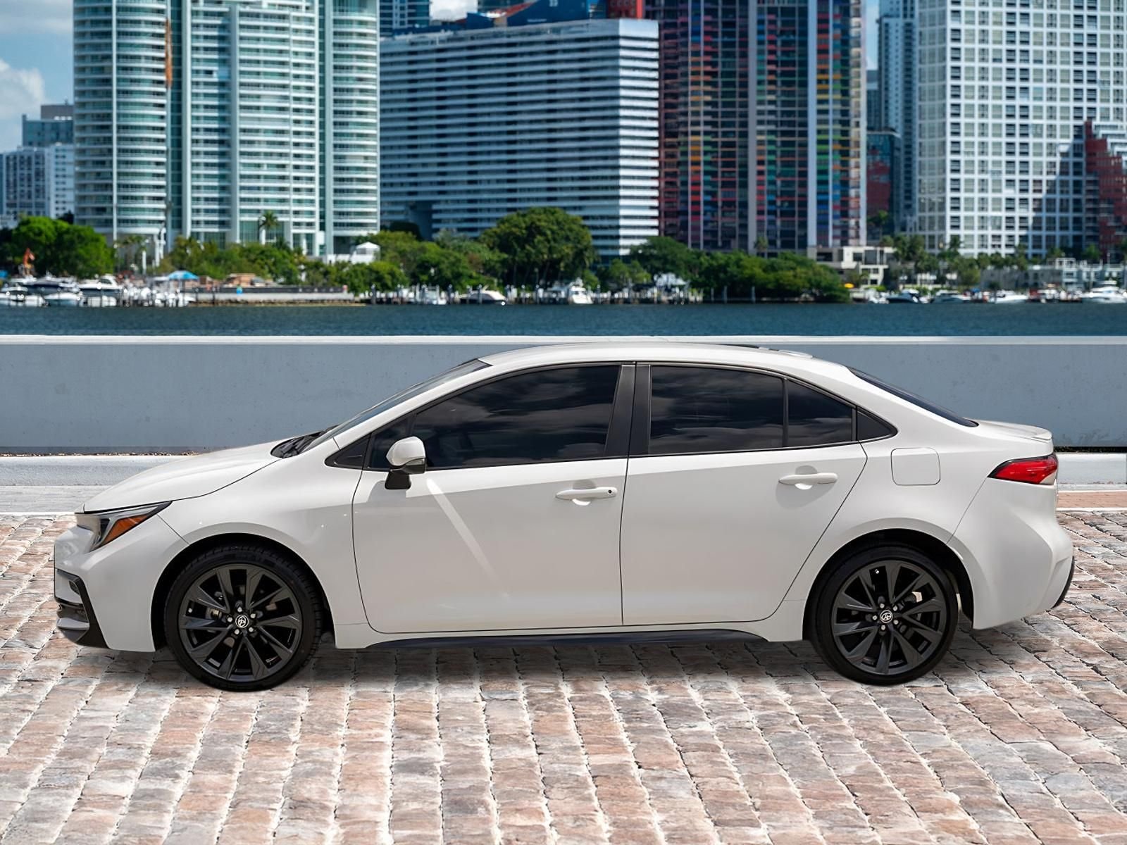 Used 2024 White Toyota SE image 10