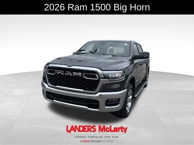 New 2026 Granite Crystal Metallic Clear-Coat Exterior Paint RAM Big Horn/Lone Star image 2