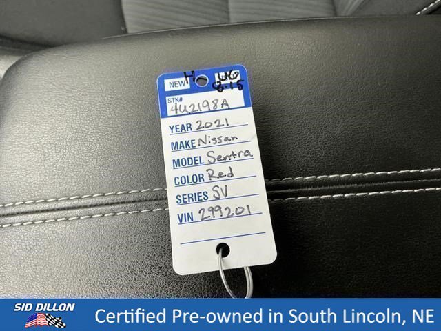 Used 2021 Scarlet Ember Tintcoat Nissan SV image 8