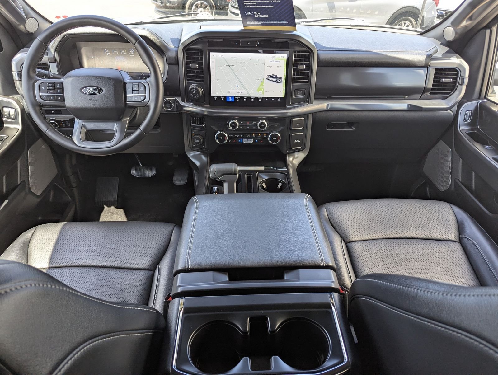 Certified Used 2025 Blue Metallic Ford Lariat image 18