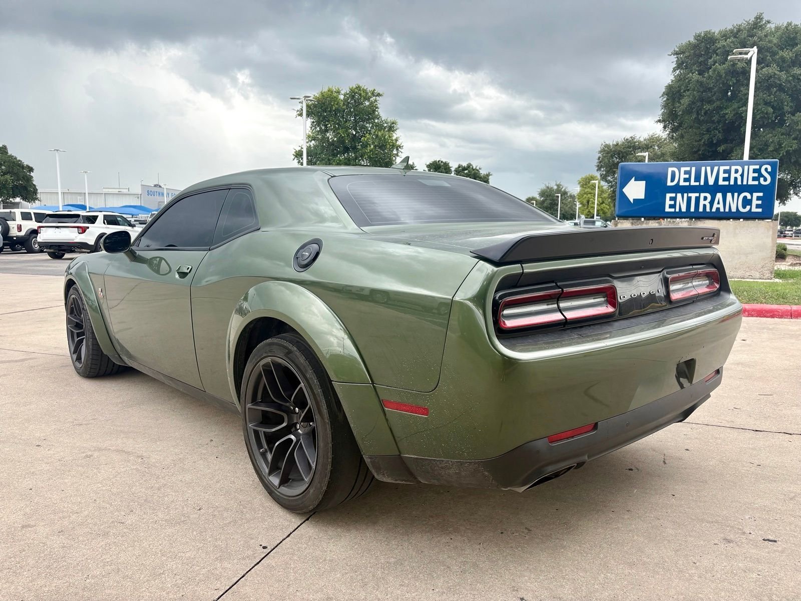Certified Used 2022 Green Dodge R/T Scat Pack Widebody image 4
