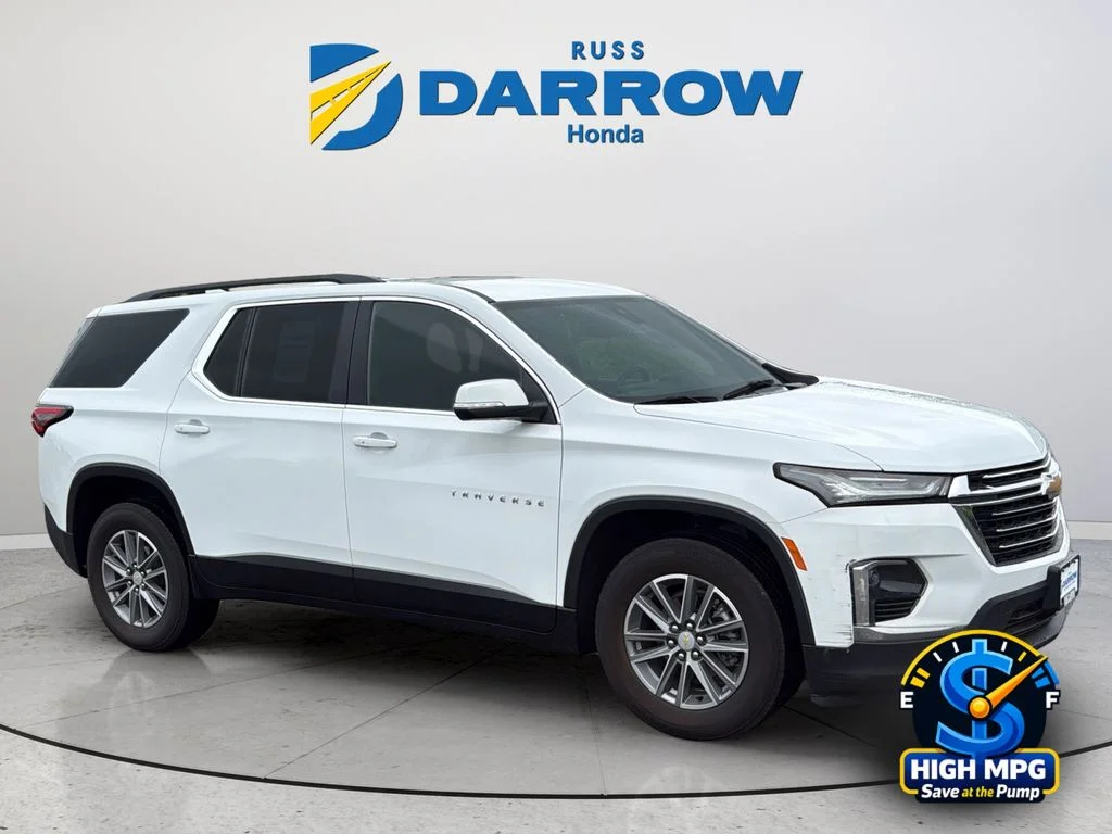 Used 2022 White Chevrolet LT Leather image 7