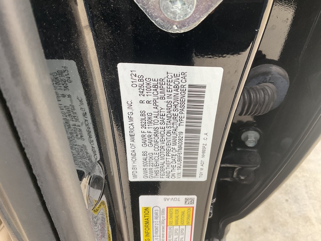 Used 2021 Black Acura Advance image 34